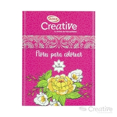 LIBRO PARA PINTAR FLORES