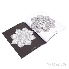 LIBRO MANDALA BLACK AND WHITE - comprar online