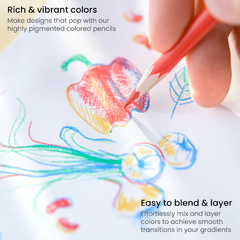 Lápices de colores, brillantes - Juego de 72 Arteza - tienda online