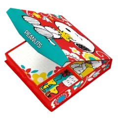 Caja de Notas y Post it Snoopy Colorfull