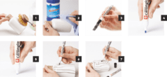 Pen-Touch Ceramglass 1.0 mm. Color blanco y negro (plumón para loza) en internet