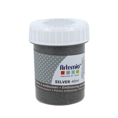 Polvo de embossing 40ml. Artemio Plata