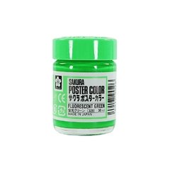 TÉMPERA PROFESIONAL 30 ML POSTER COLOR VERDE FLUORESCENTE en internet