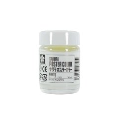 TÉMPERA PROFESIONAL 30 ML POSTER COLOR BLANCO en internet