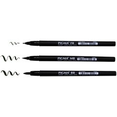 Pigma Professional Brush Pen - Fine - Negro en internet