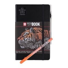 Cuaderno/sketchbook 13x21 cm 80 páginas papel negro 140 g en internet