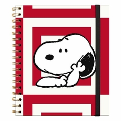 Libreta Tapa Dura con Espiral Grande – SNOOPY