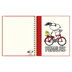 Libreta Tapa Dura con Espiral Grande – SNOOPY - Tienda Diseñarte