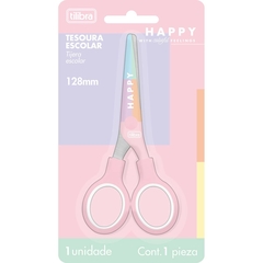 Tijera Escolar 128mm Happy Tilibra - comprar online