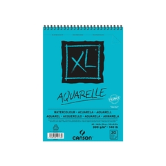 Croquera Canson XL AQUARELLE 300 GR. 30 HJ - 14,8X21CM - comprar online