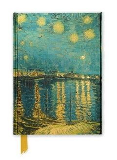 Libreta hoja lisa Vincent van Gogh: Noche estrellada sobre el Ródano