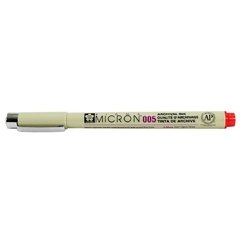 PIGMA MICRON TIRALÍNEAS 0.05 ROJO