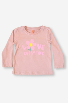 REMERA LOVE BEBE NIÑA (2305) - GRETTY STORE