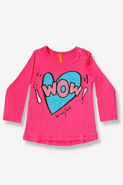 REMERA WOW BEBÉ NIÑA (2161) - GRETTY STORE