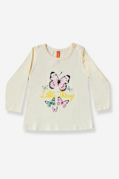 REMERA MARIPOSA BEBÉ NIÑA (2167) - GRETTY STORE