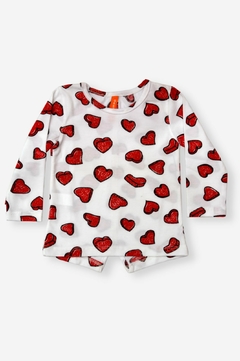 REMERA CORAZÓN BEBÉ NIÑA (2264) en internet