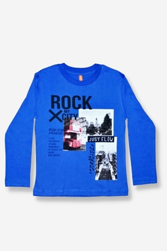 REMERA ROCK NIÑO (3278) - comprar online