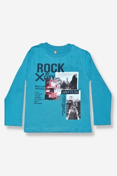 REMERA ROCK NIÑO (3278) - GRETTY STORE