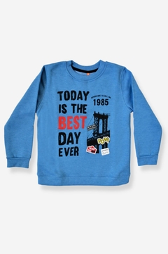 BUZO BEST DAY NIÑO (ART 3293) - comprar online