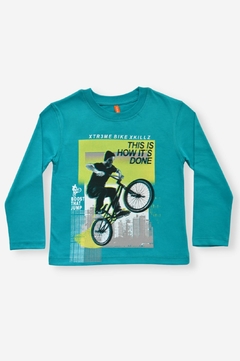 REMERA BICICLETA BEBE NIÑO (4363) - GRETTY STORE