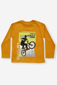 REMERA BICICLETA BEBE NIÑO (4363)