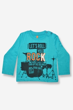 REMERA ROCK BEBÉ NIÑO (4291) en internet