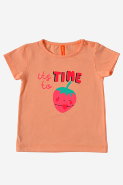 REMERA FRUTILLA BEBÉ NIÑA (2274)