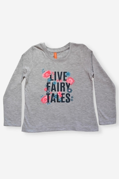 REMERA LIVE NIÑA (1257) - comprar online