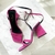 Juana Cuero Gamuzado Fucsia - juanitashoes