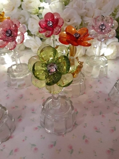 Imagen de Souvenir Rosa Flor Cristal 15 Años Casamientos