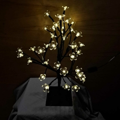 arbol led flores de cerezo 36 luces 38cm - comprar online