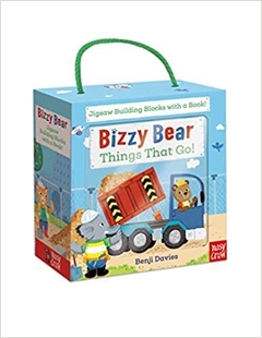 Bizzy Bear: Blocks and Book set