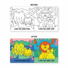 I love you, baby - Color magic bath book en internet