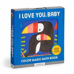 I love you, baby - Color magic bath book