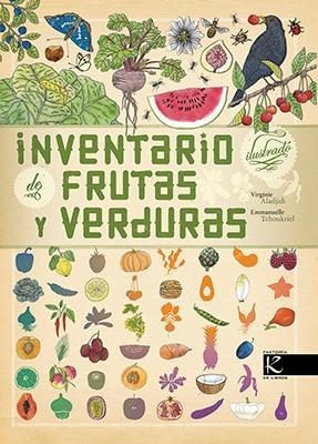 Inventario ilustrado de frutas y verduras