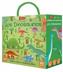 Los dinosaurios. Libro + Puzle + 10 dinosaurios