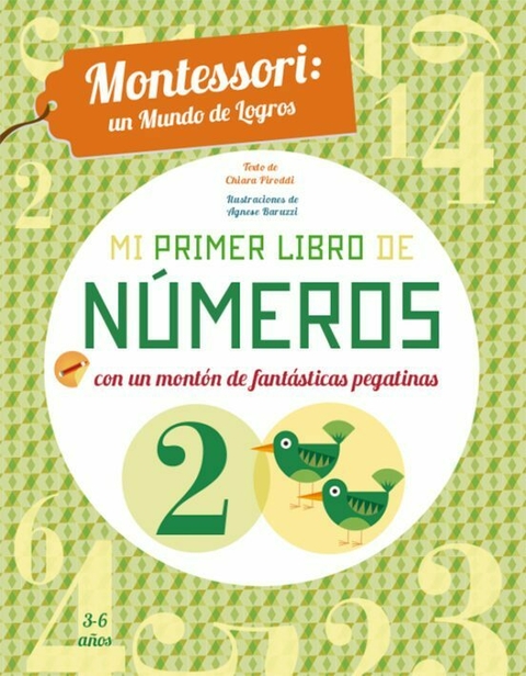 Mi primer libro de números - Montessori