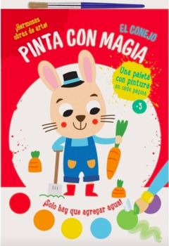 Pinta con magia: El conejo