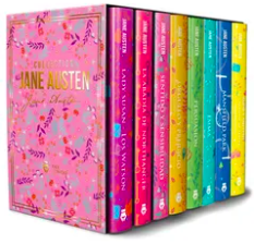 Complete works of Jane Austen (box set x 8 books)