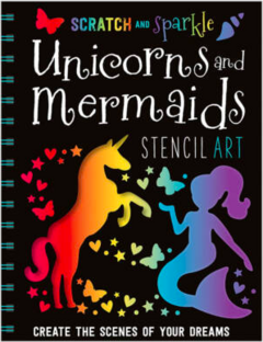 Unicorns and mermaids - Scratch and sparkle