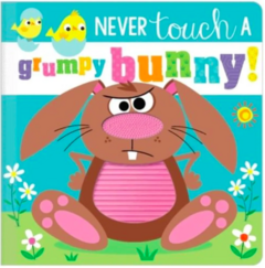 Never touch a grumpy bunny!