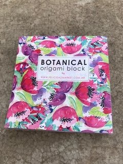 Block surtido "Botanical" ( 120 papeles tamaño 10x10 cm)