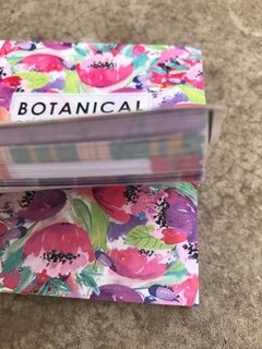 Block surtido "Botanical" ( 120 papeles tamaño 10x10 cm) - FELICIDAD MARKET