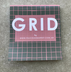 Block surtido para origami "Grid" (tamano 10x10 cm - 120 papeles)