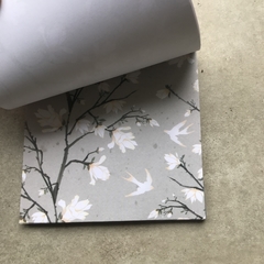 Block surtido "Florece Okinawa" (edición capsula jardín japones - 120 papeles, 15x15 cm , simple faz) en internet