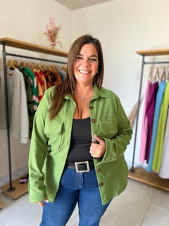 Camisaco Isa verde - comprar online