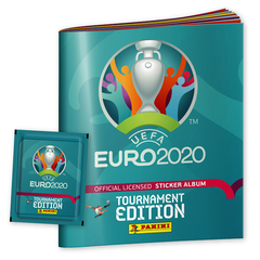 SUPER PACK PROMO 1 Álbum + 100 sobres EURO 2020 TOURNAMENT EDITION