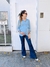 Pantalon Oxford Denim Embarazada - comprar online