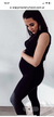 Calza Embarazada Negro Opaca Premium - comprar online