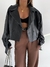 LEATHER CROP TRENCH - B Ö H M E